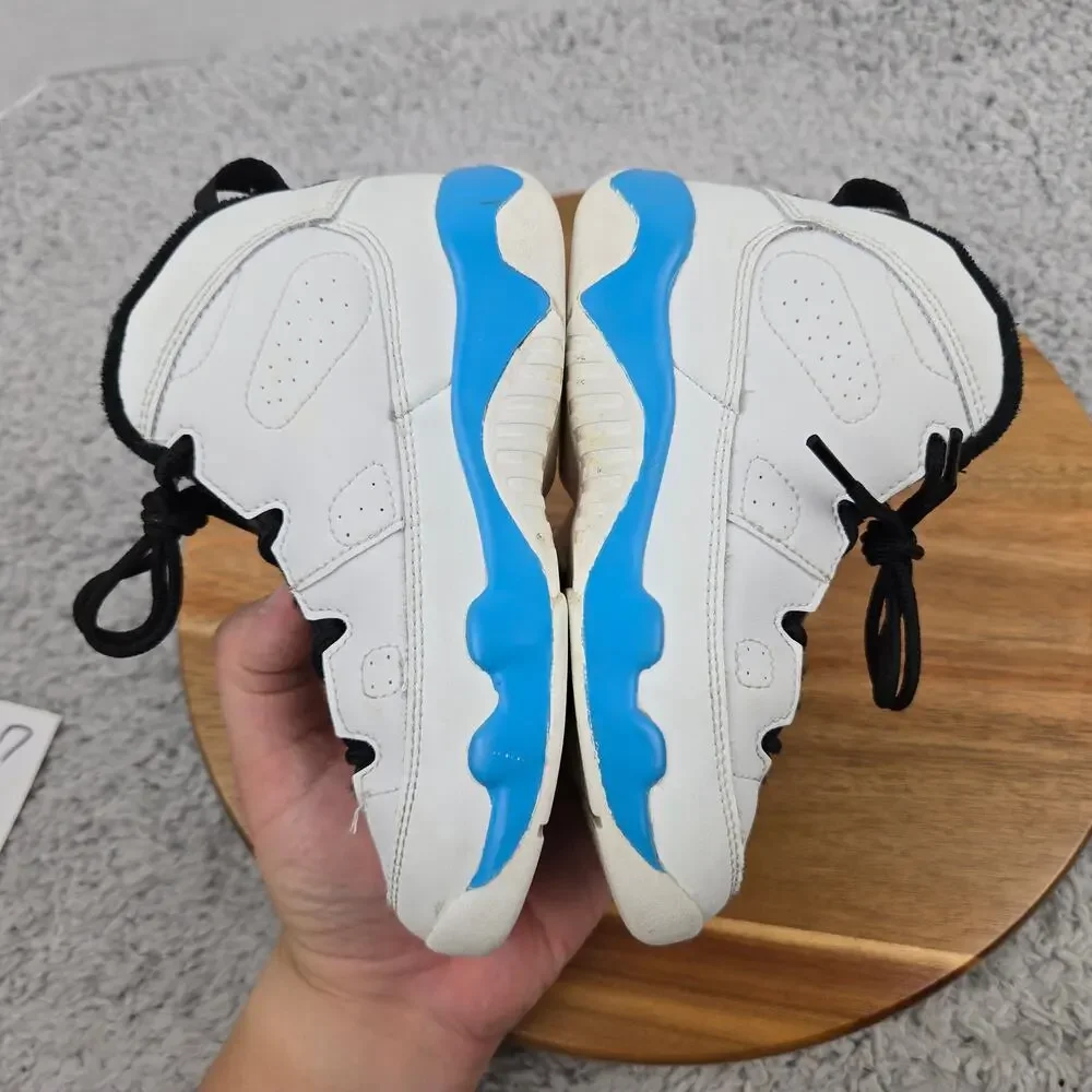 Jordan 9 Retro Toddler 10c Powder Blue 2024 TD Athletic Daily Sneaker 401812-101